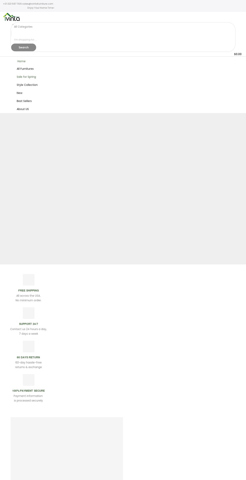 ivinta.com shopify website screenshot