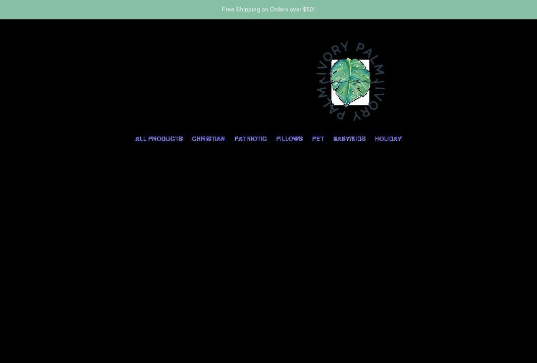 ivorypalmdesign.com shopify website screenshot