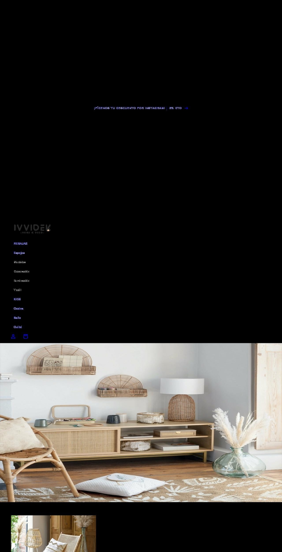 ivvidek.com shopify website screenshot