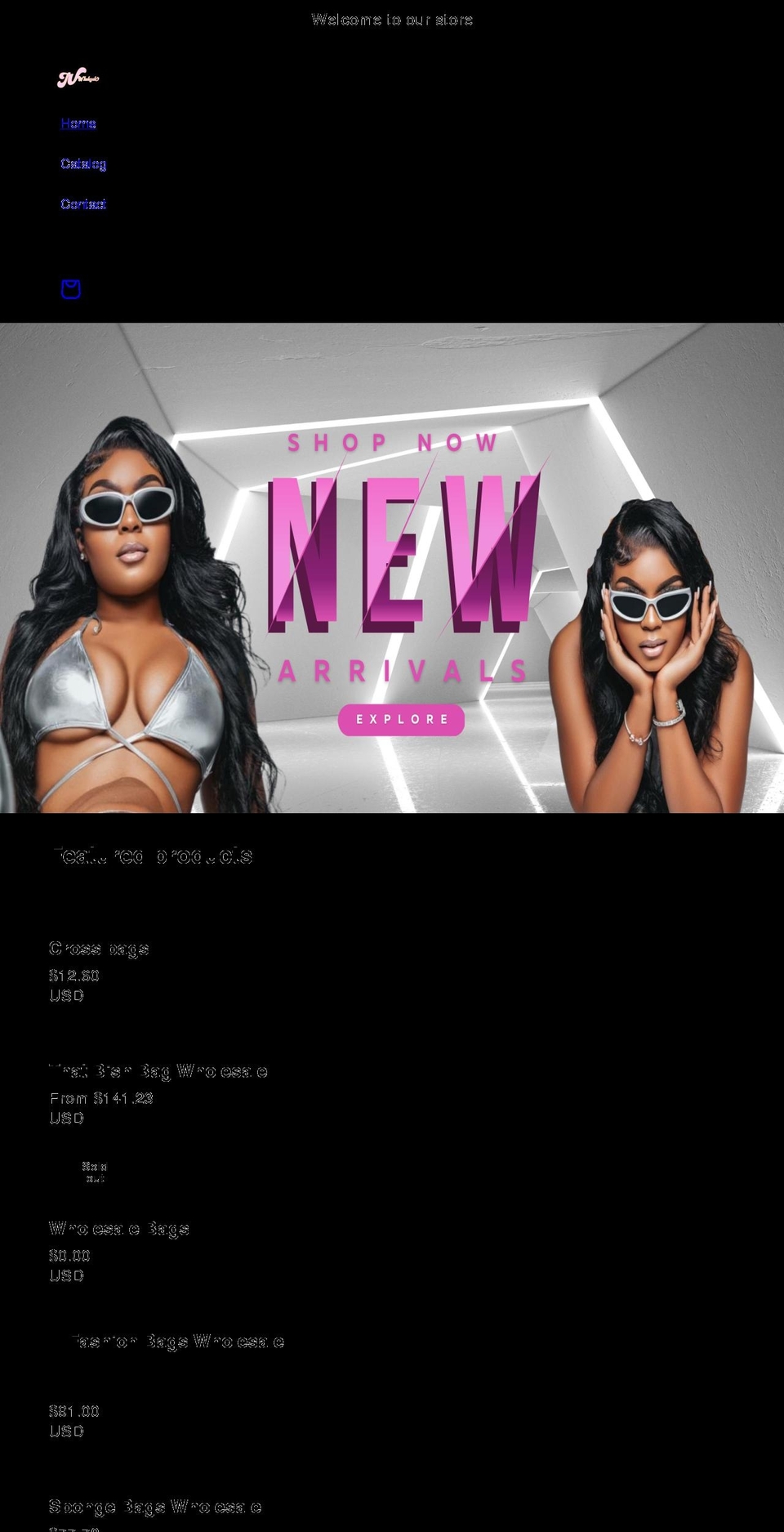 ivwholesale.com shopify website screenshot