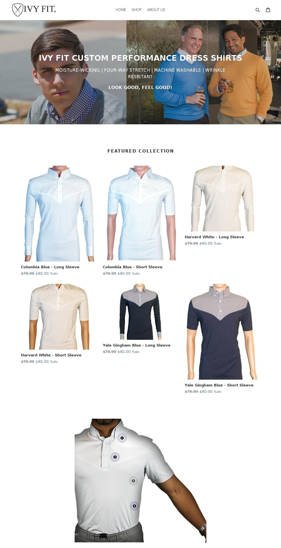 ivyfit.com — Shopify storefront screenshot