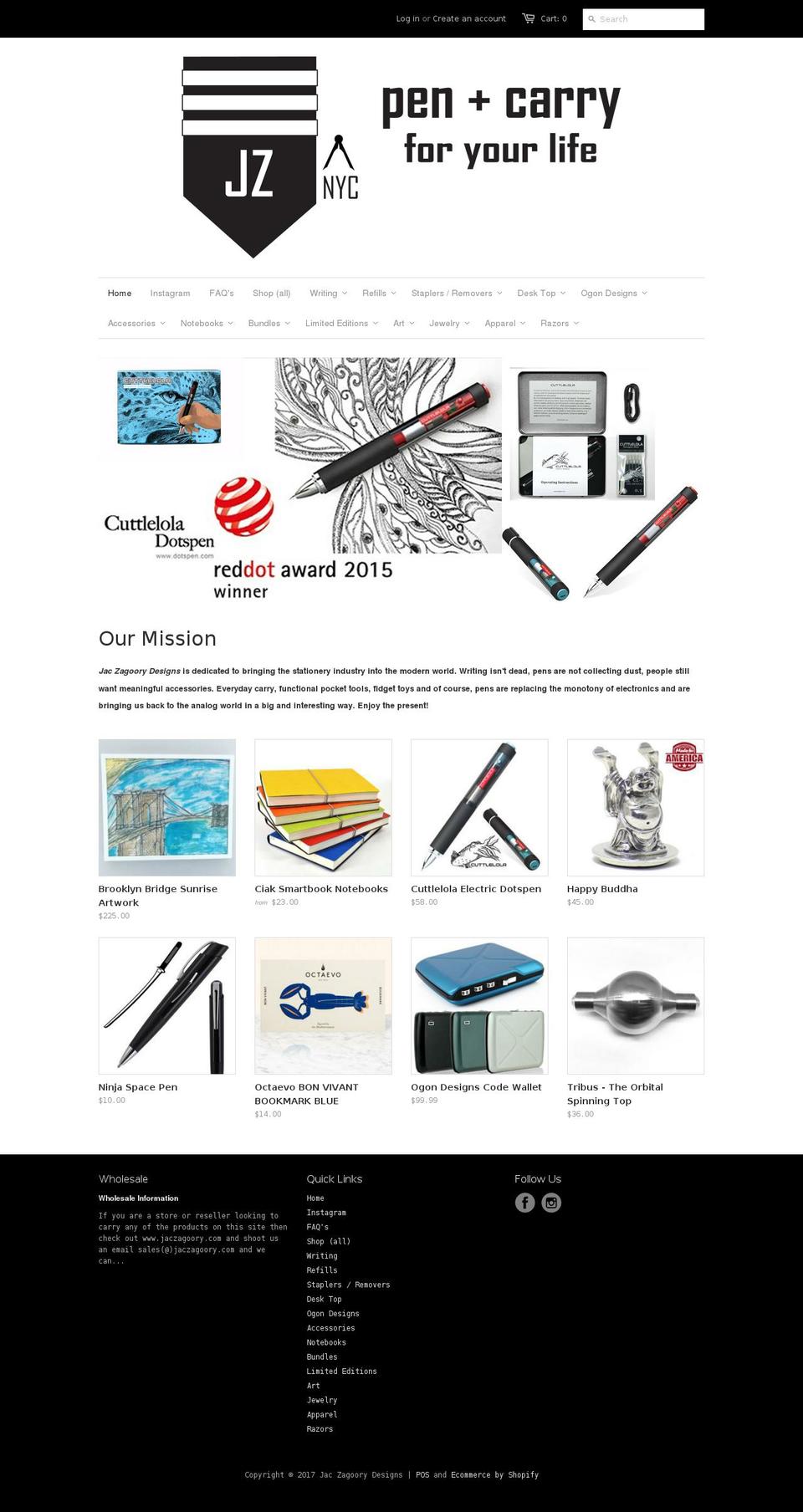 iwantapen.com shopify website screenshot