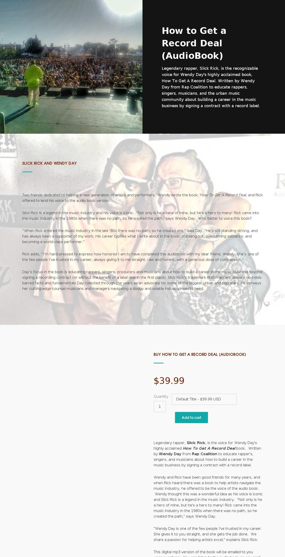 iwantarecorddeal.com shopify website screenshot