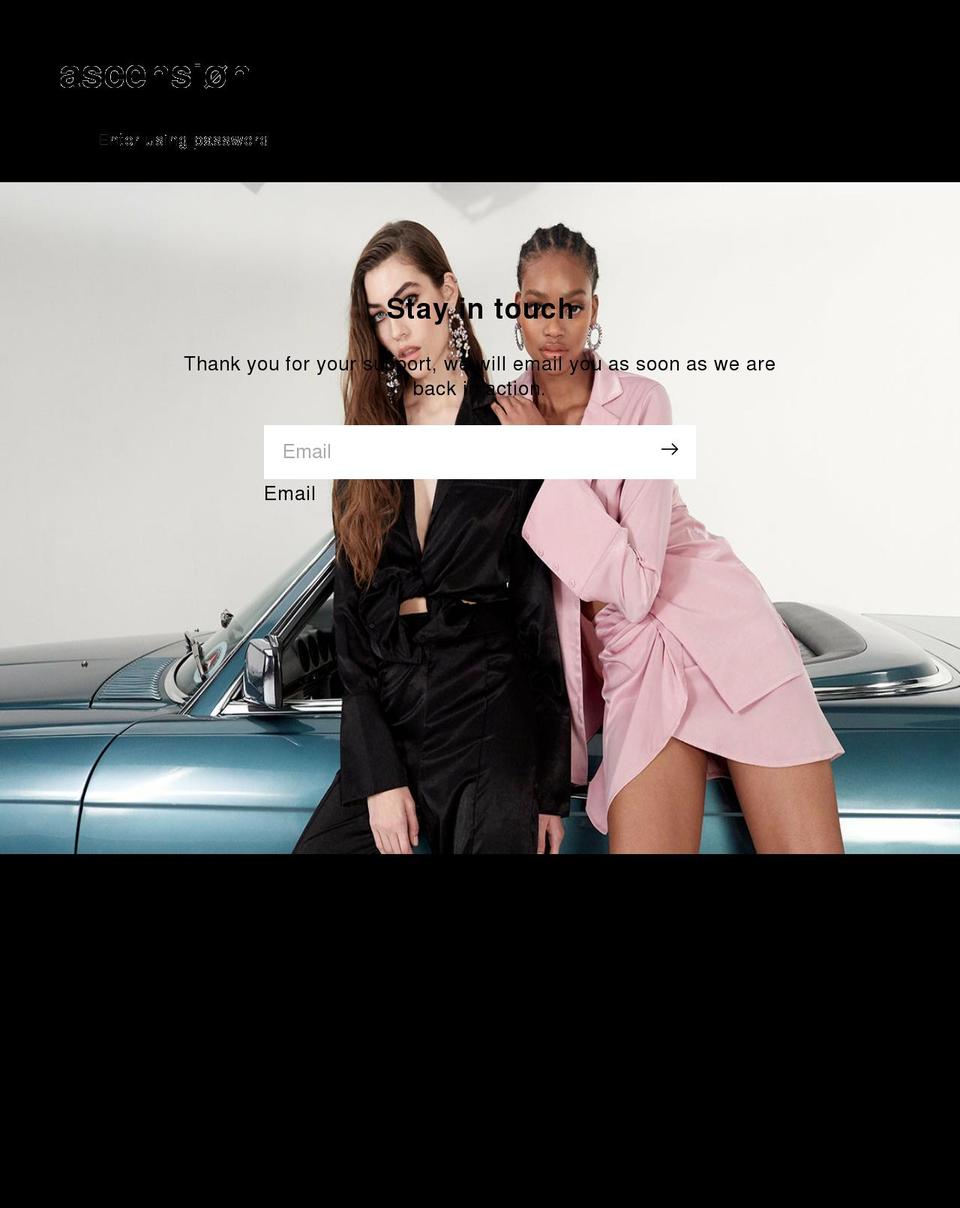 iwantascension.com shopify website screenshot