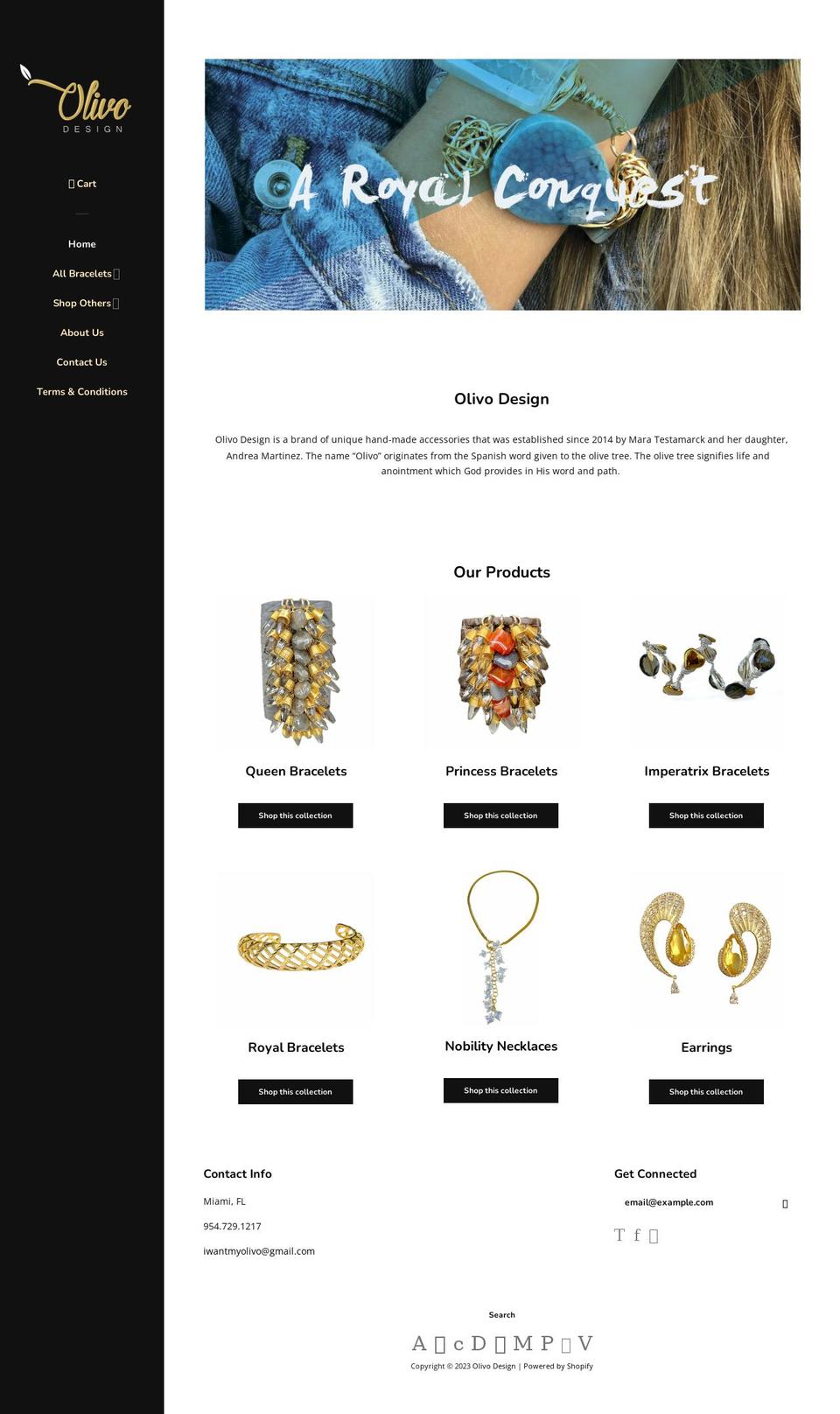 iwantmyolivo.com shopify website screenshot