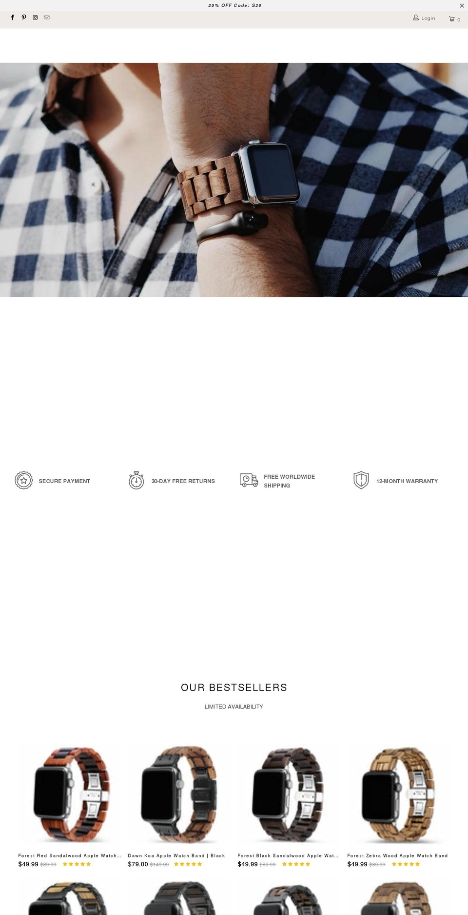 iwaysband.com shopify website screenshot