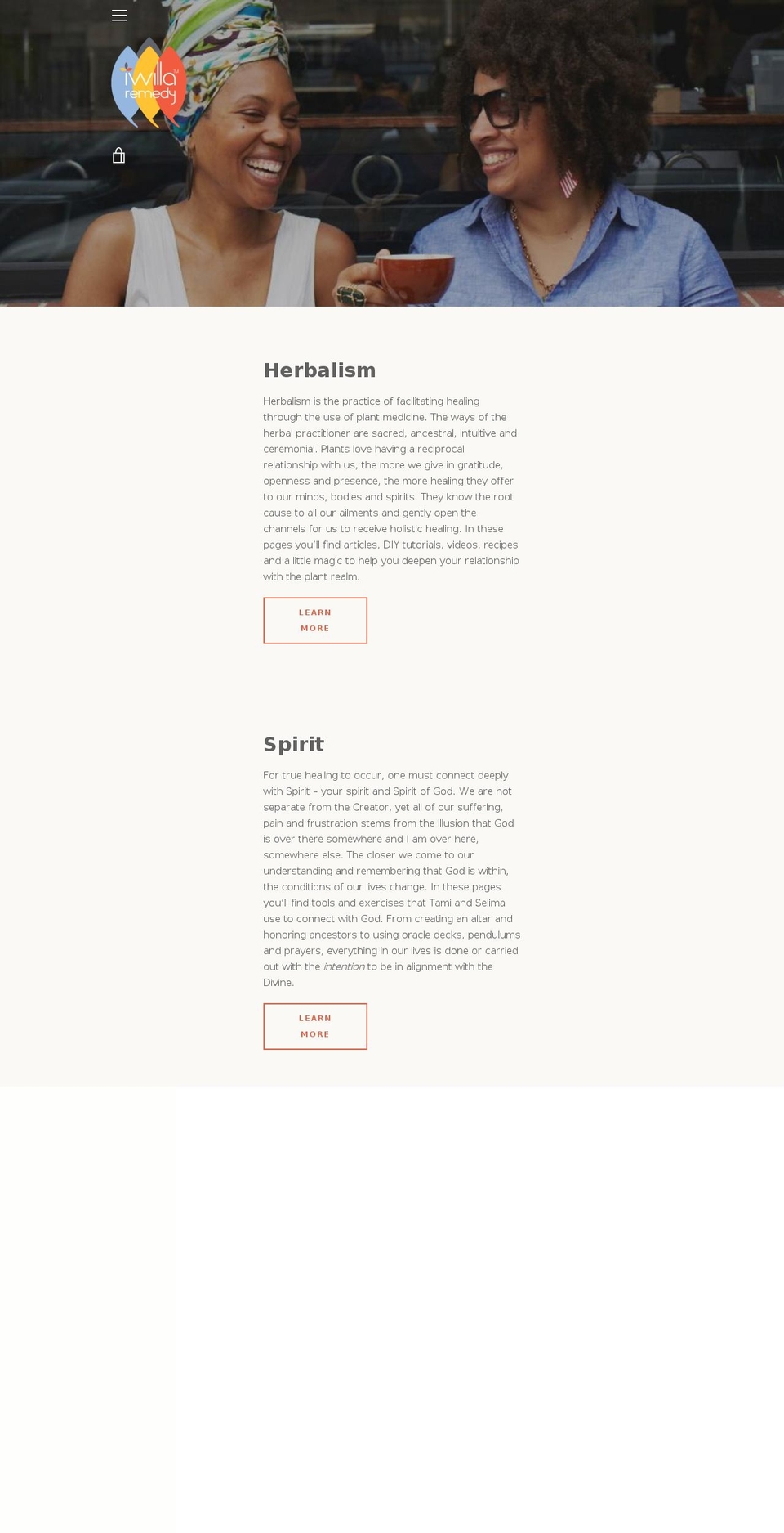 iwillaremedy.com shopify website screenshot