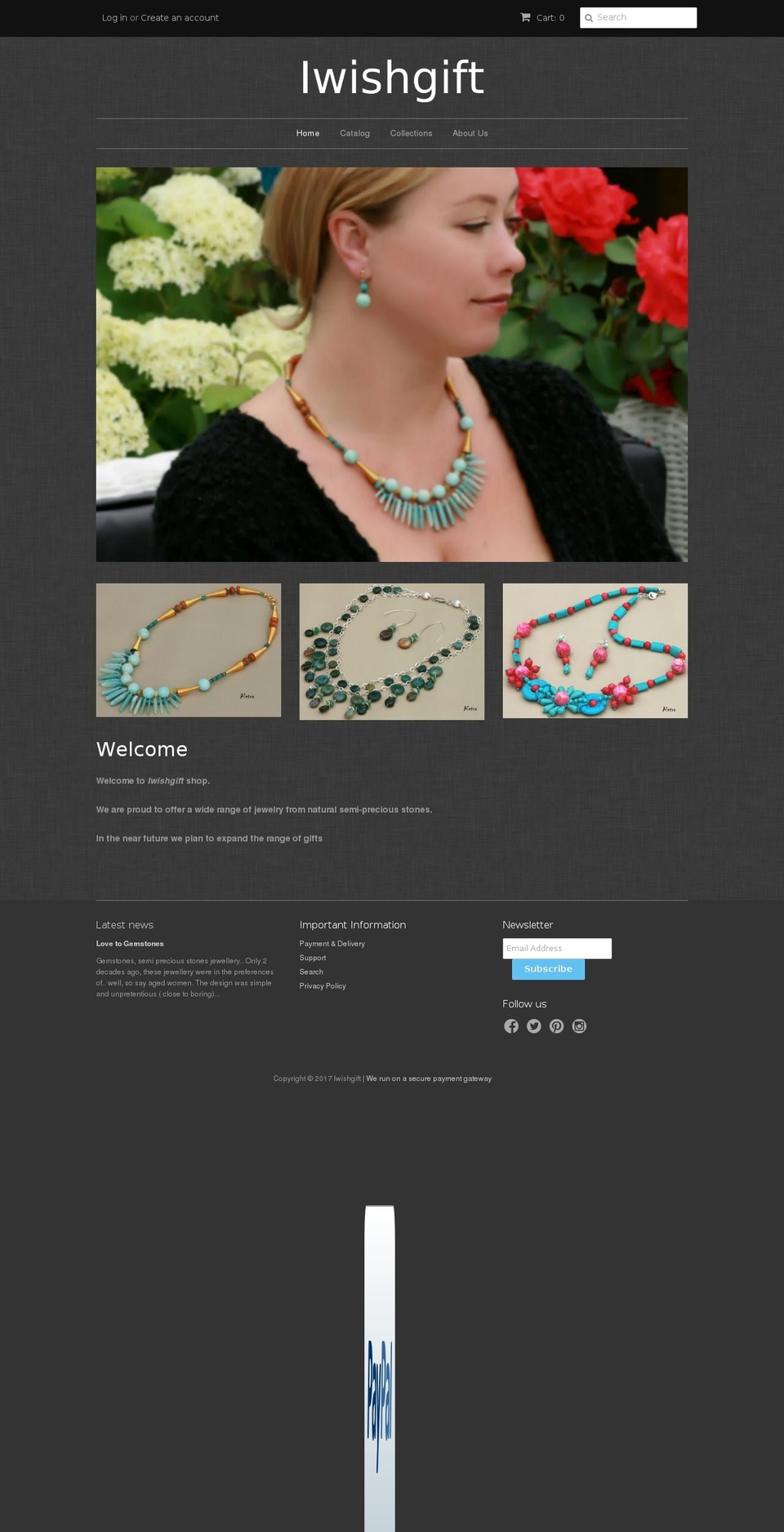 iwishgift.com shopify website screenshot