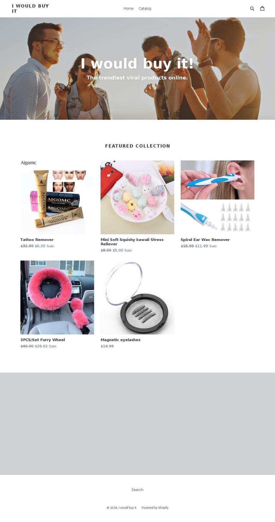 iwouldbuyit.com shopify website screenshot