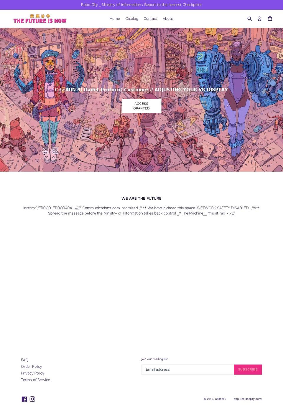 ixcitadel.com shopify website screenshot