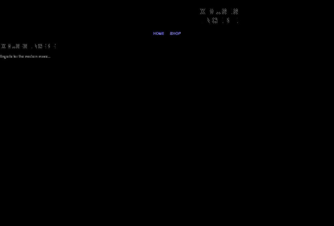 ixmuseslingerie.com shopify website screenshot