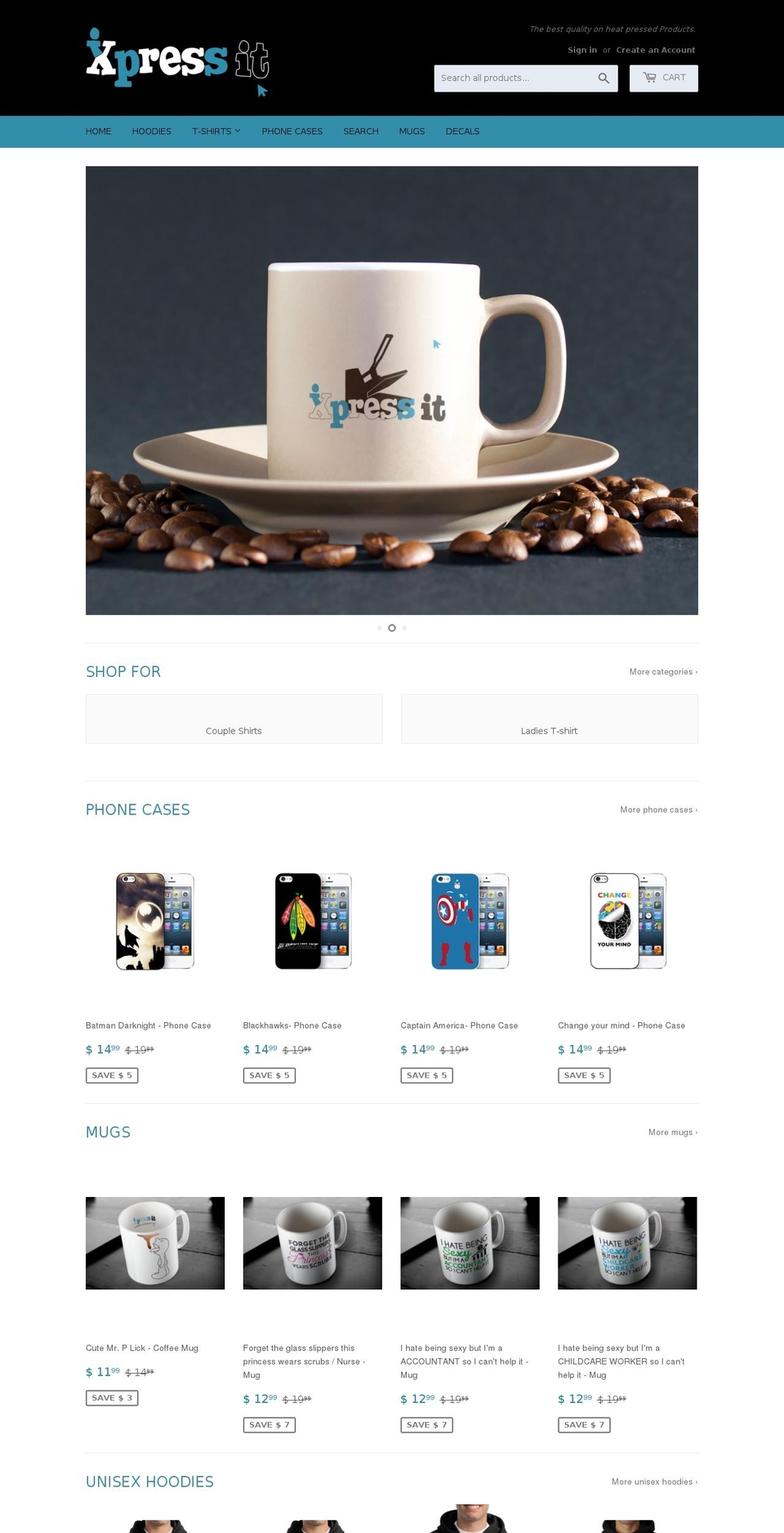 ixpress-it.com — Shopify storefront screenshot