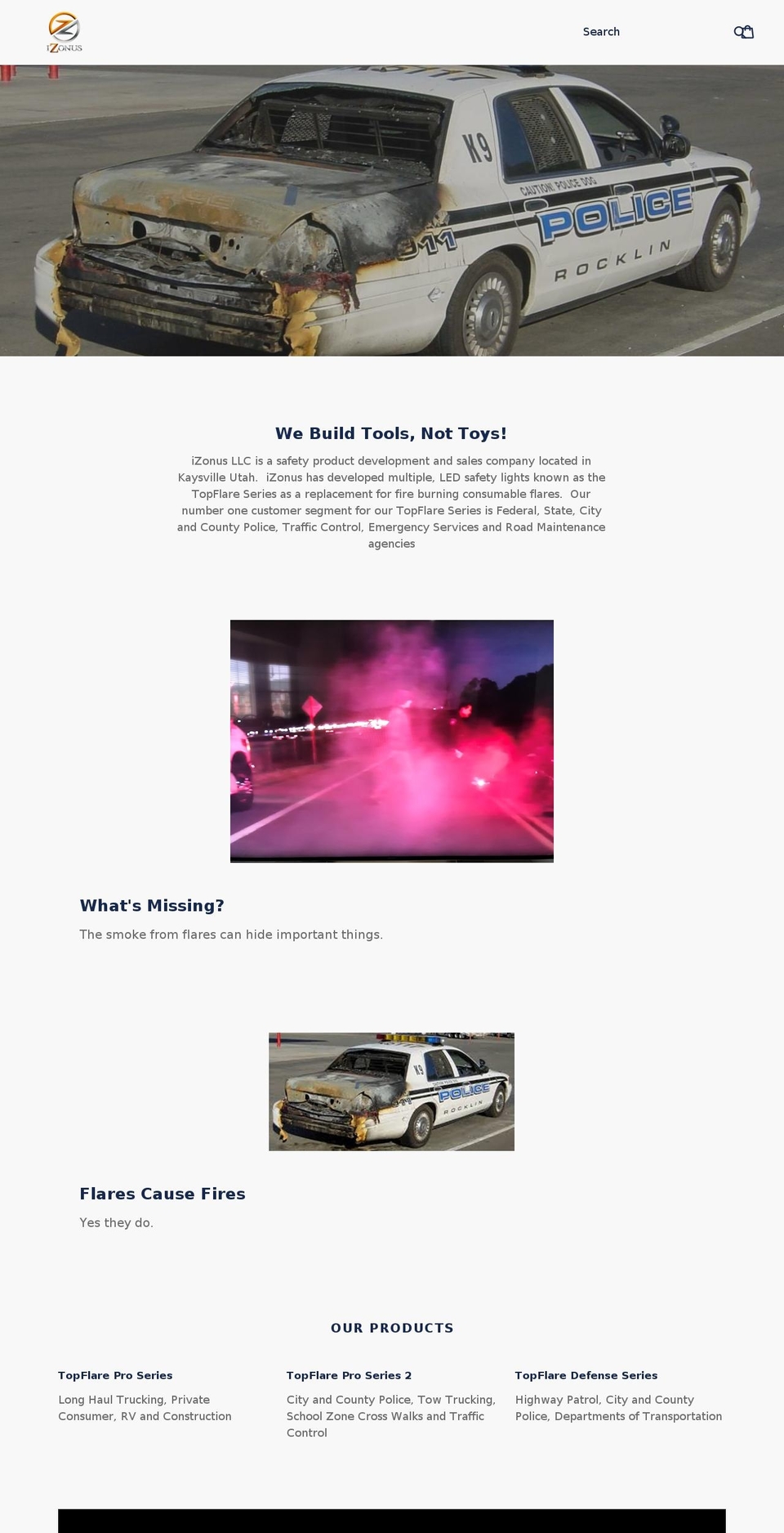 izonus.com — Shopify storefront screenshot