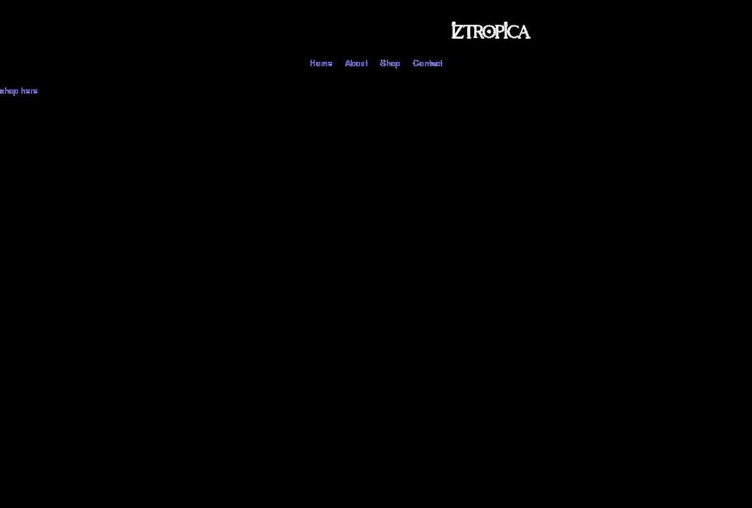 iztropica.com shopify website screenshot