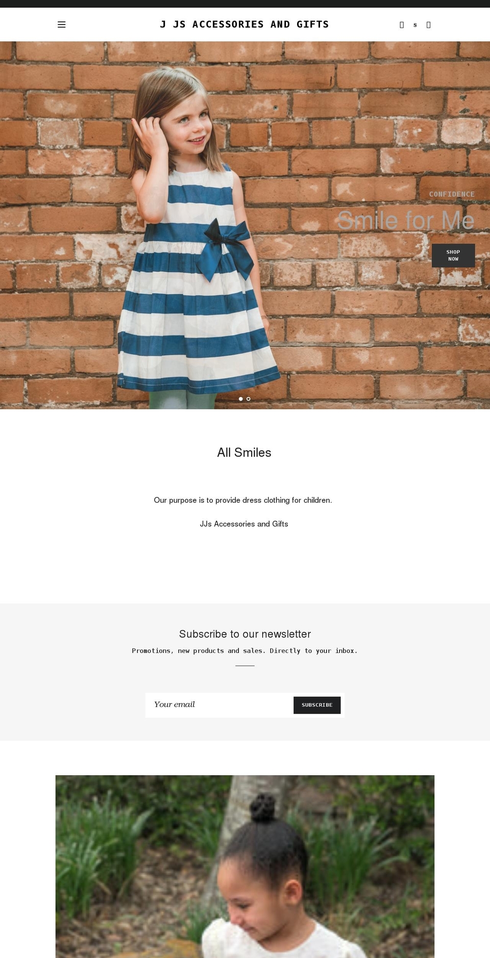 j-jsaccessories.com shopify website screenshot