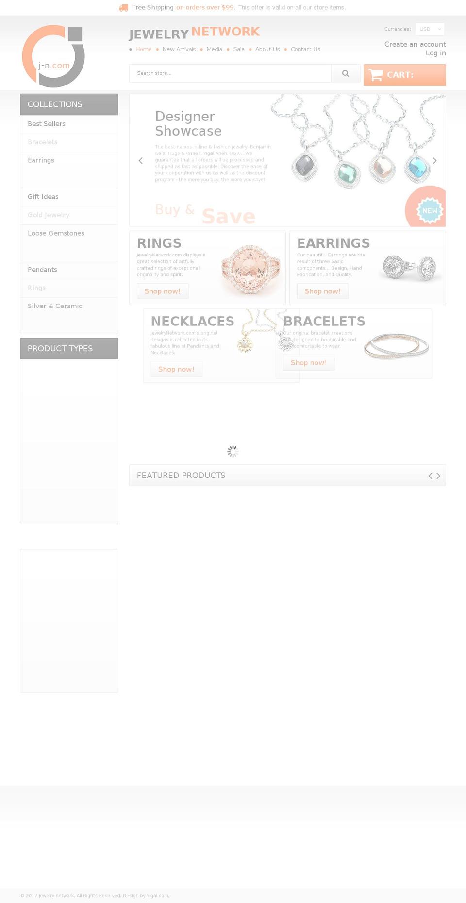 theme179 Shopify theme site example j-n.com