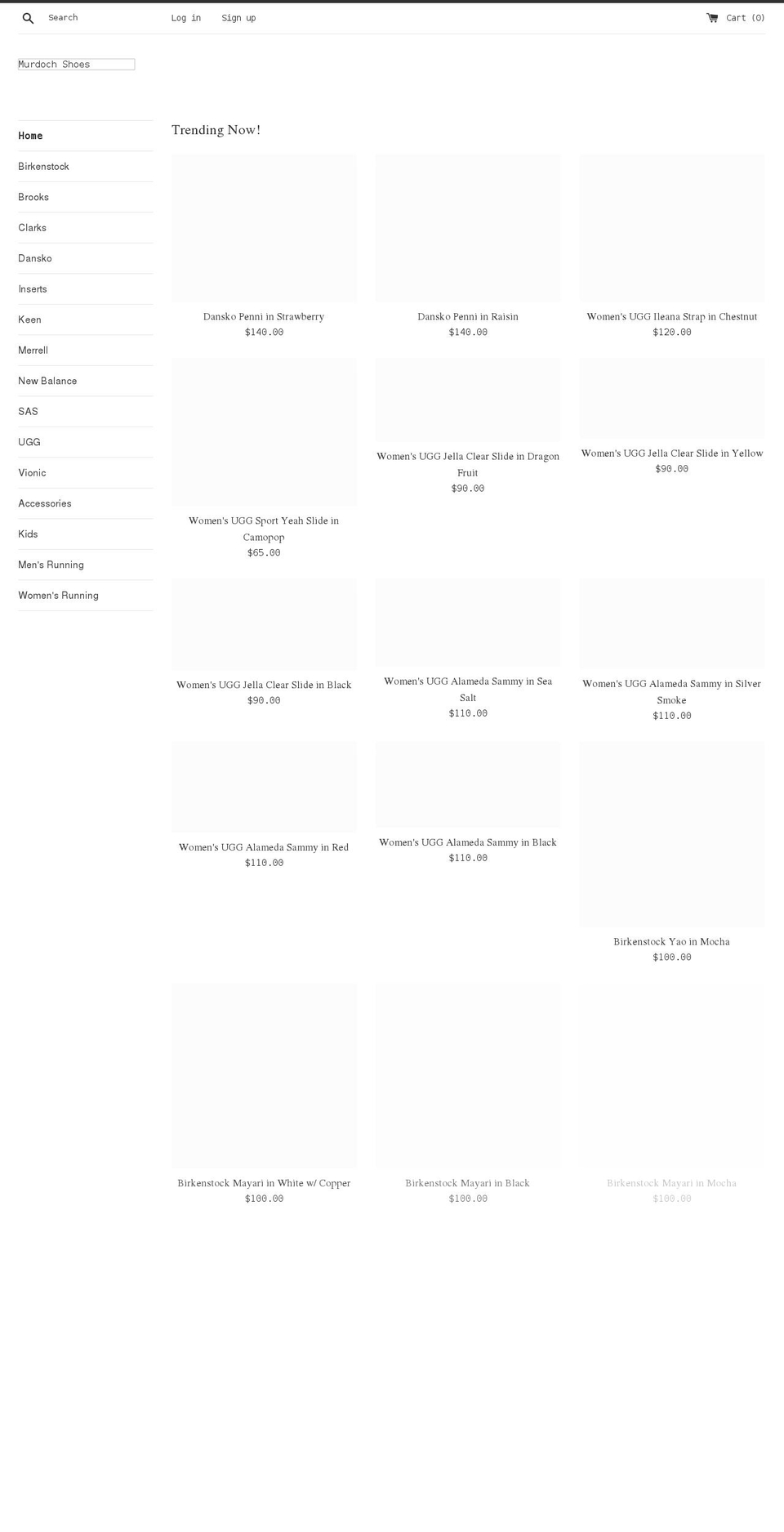 j-t-murdoch-shoes.myshopify.com shopify website screenshot