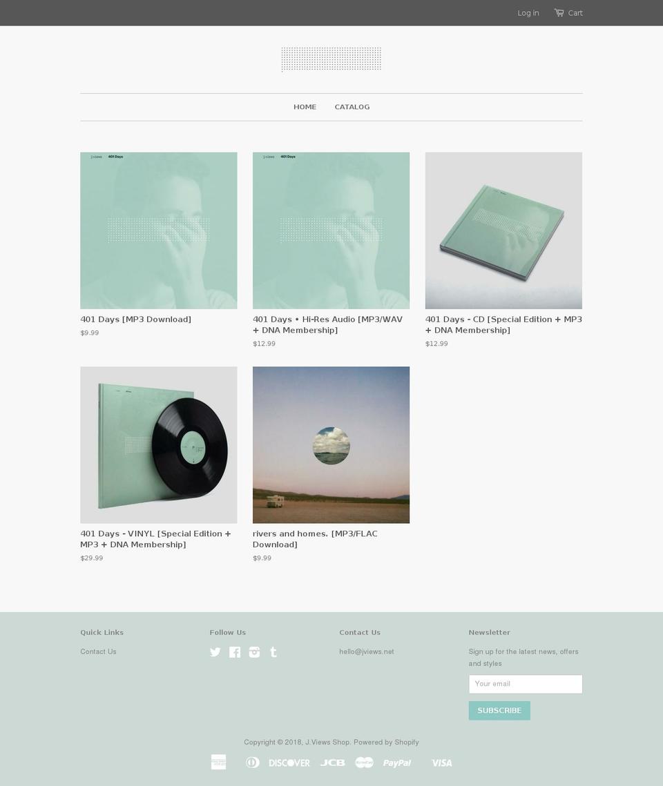 j-viewz-online-shop.myshopify.com — Shopify storefront screenshot