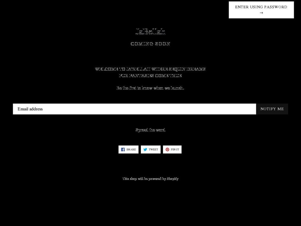jabellah.com — Shopify storefront screenshot