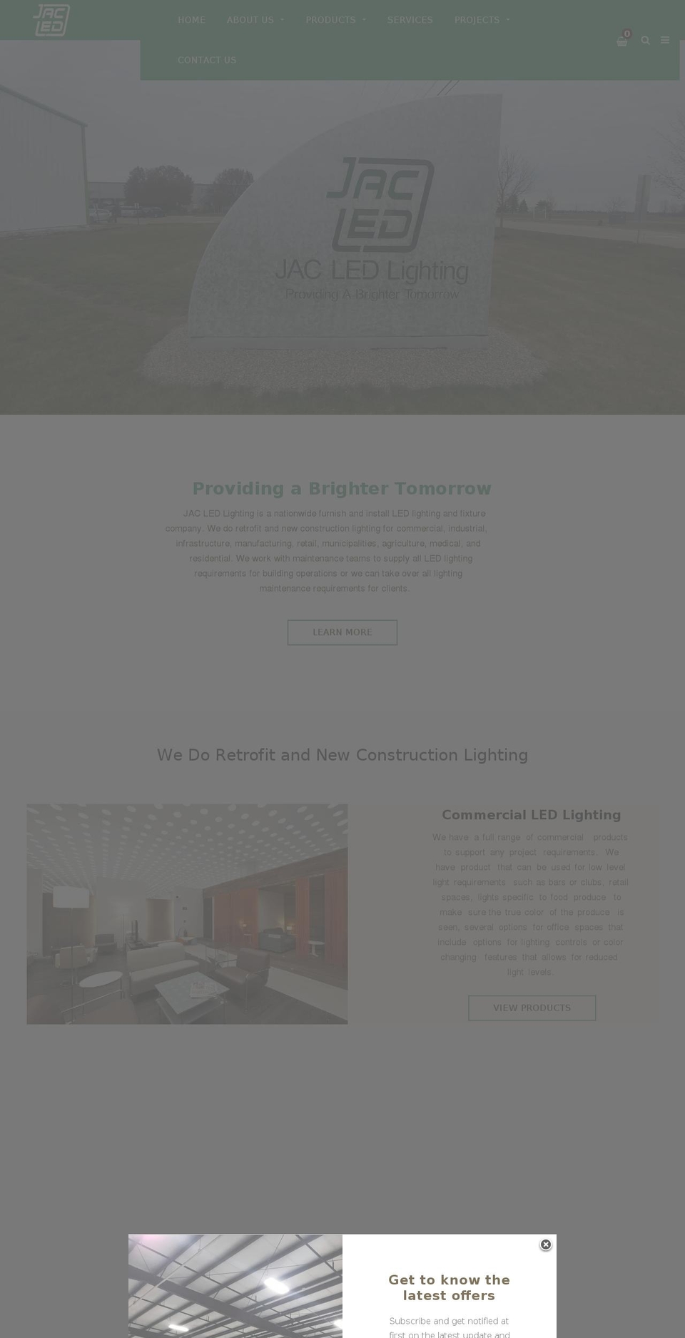 install-01 Shopify theme site example jac-led.com