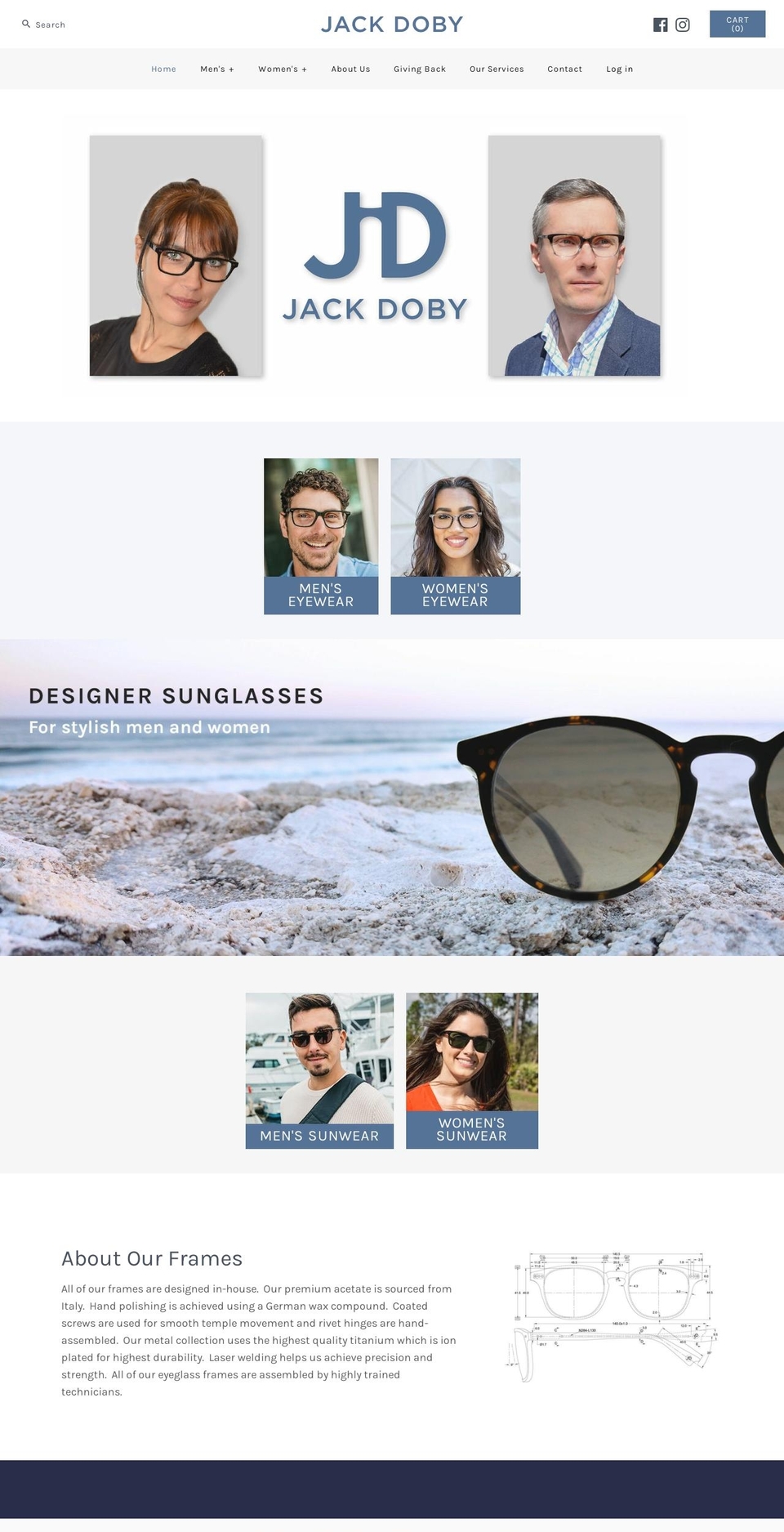 jack-doby.myshopify.com shopify website screenshot