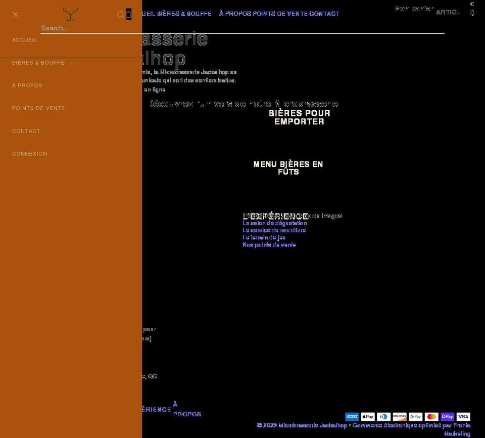 jackalhop.com shopify website screenshot