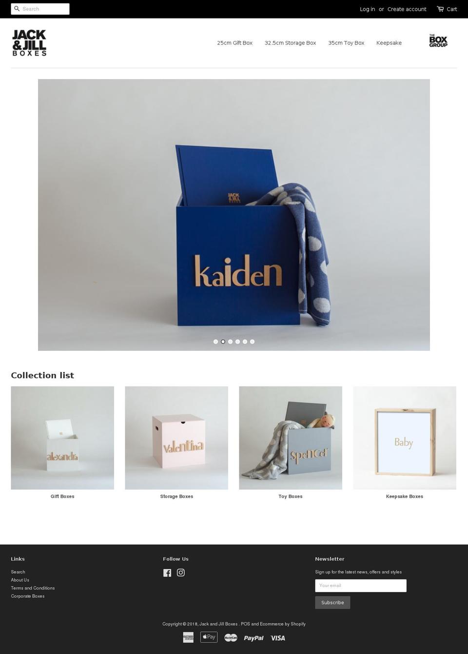 jackandjillboxes.com.au shopify website screenshot
