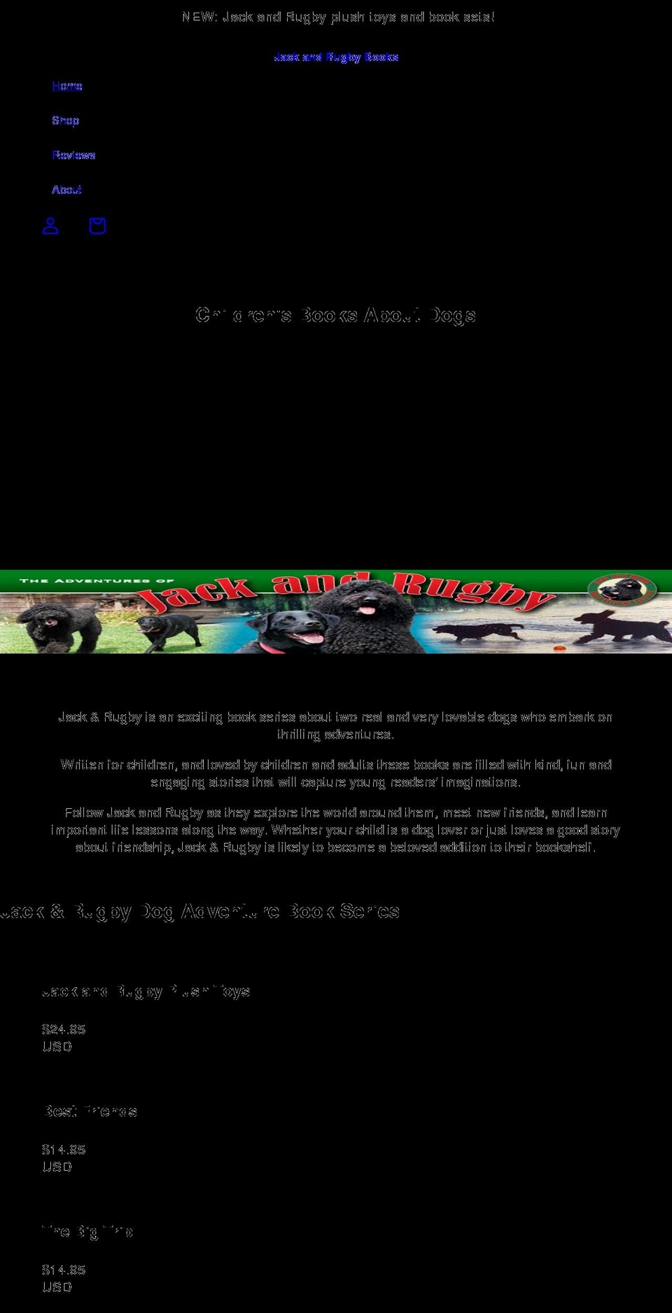 jackandrugby.com shopify website screenshot