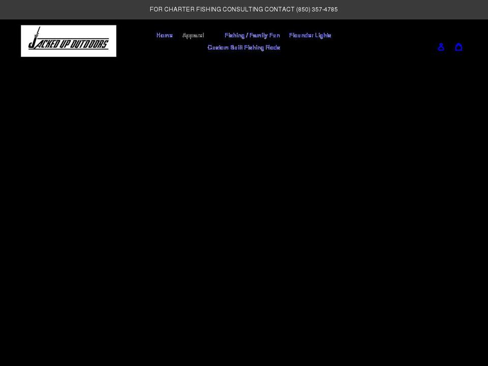 jackedupoutdoors.com shopify website screenshot