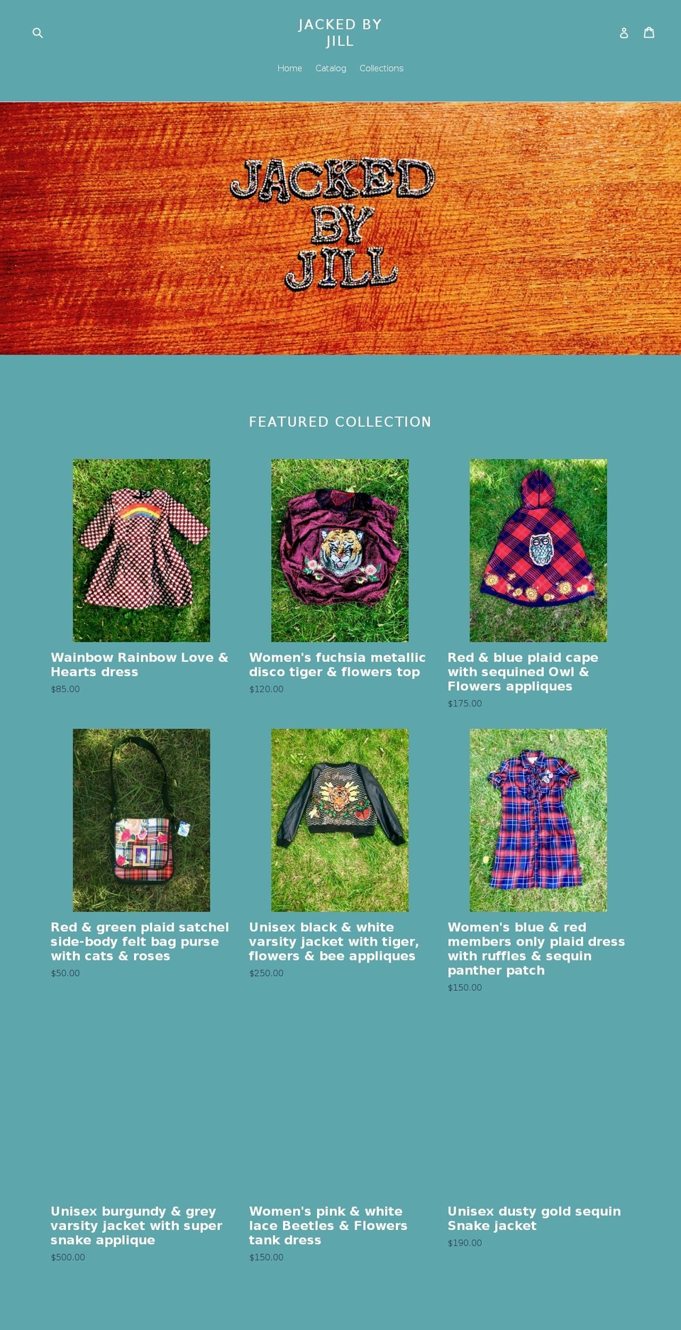 jackedxjill.com — Shopify storefront screenshot