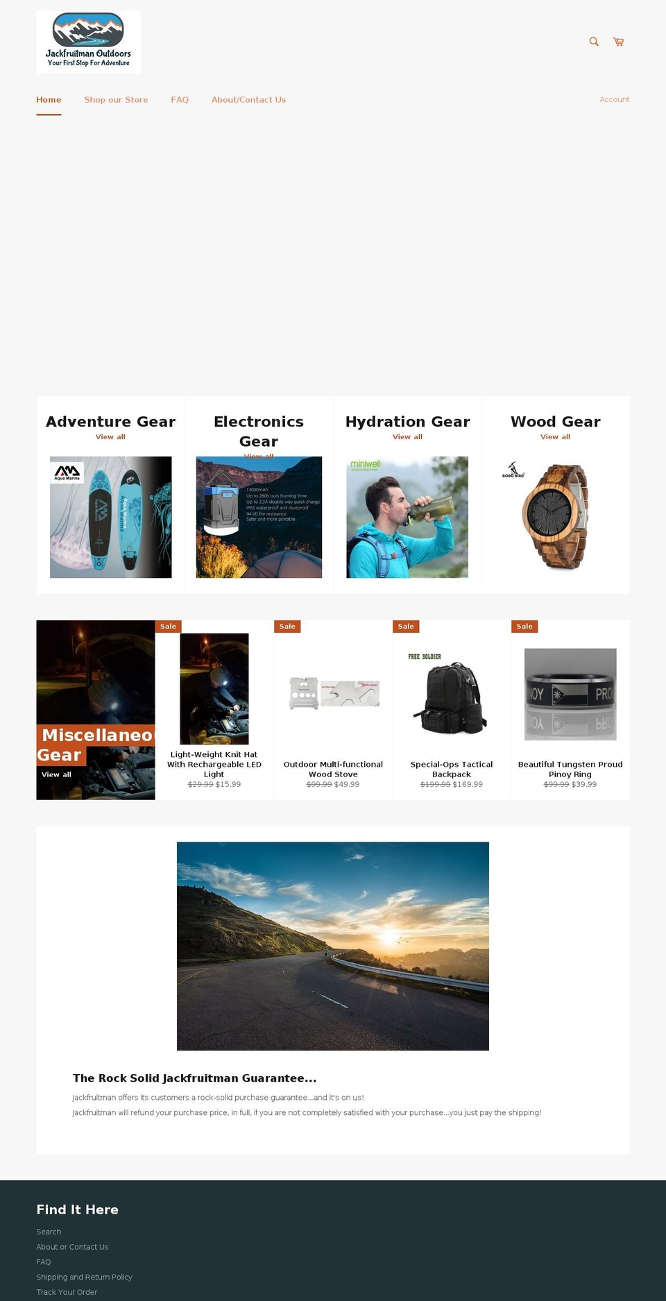 jackfruitman.com — Shopify storefront screenshot