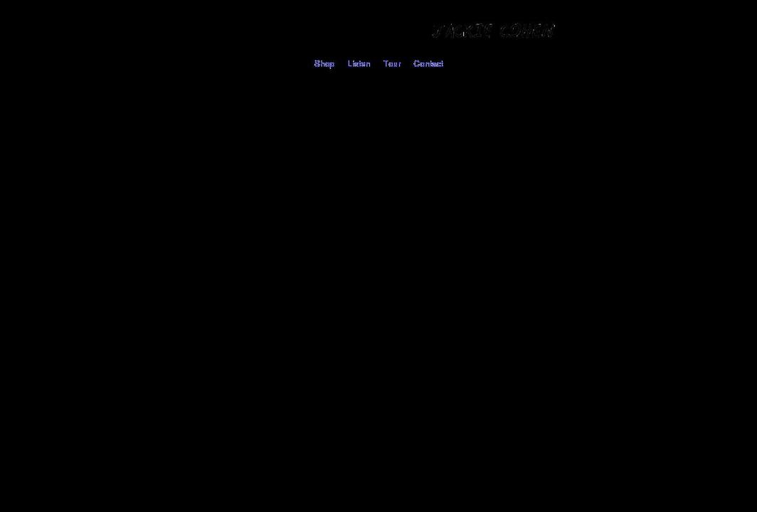 jackiecohenmusic.com shopify website screenshot