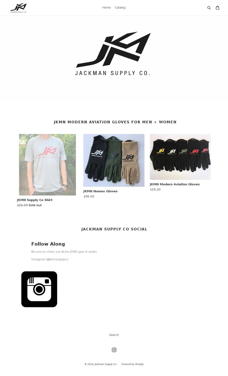 jackmansupplyco.com — Shopify storefront screenshot
