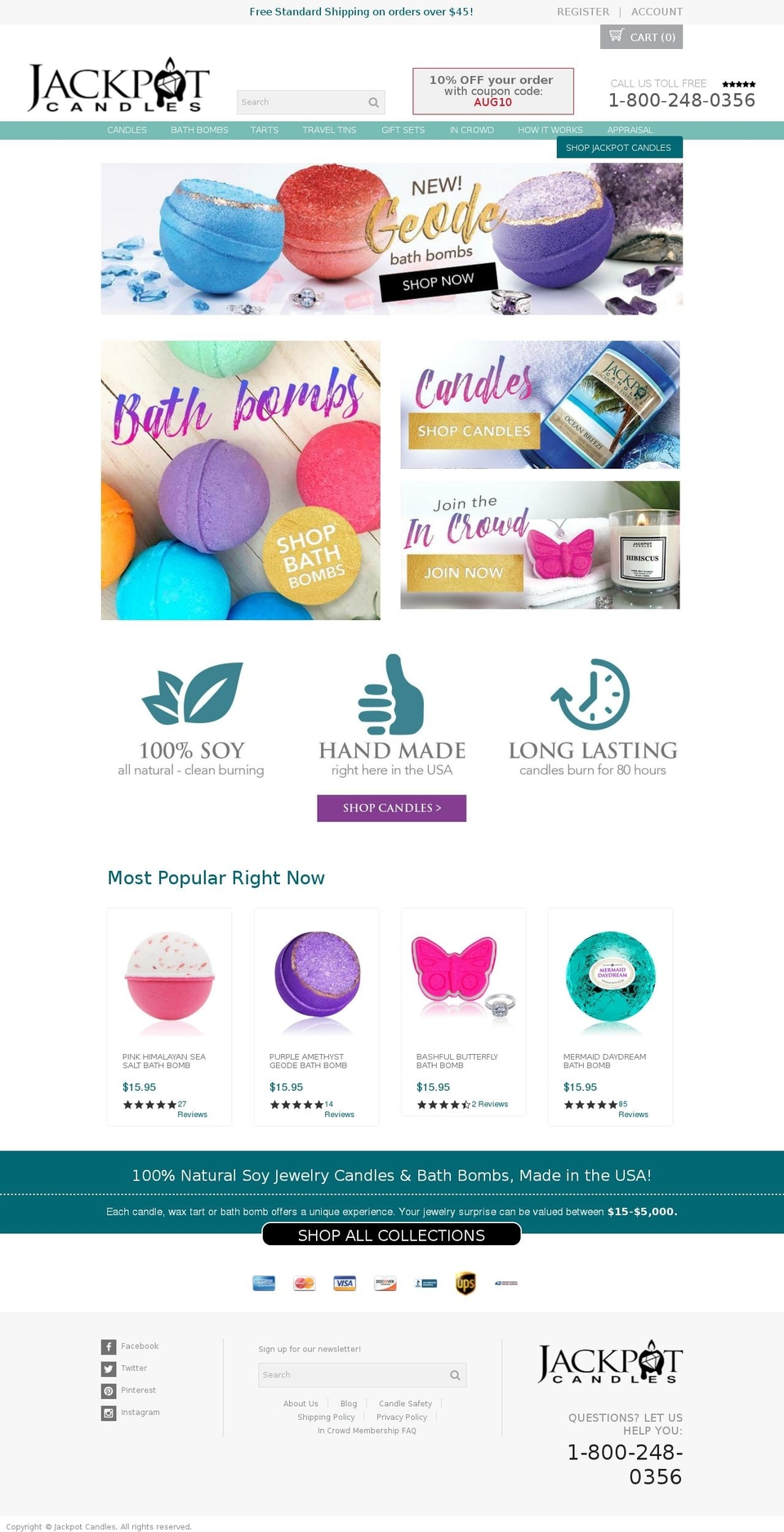 proven-profitable-theme-9-1 Shopify theme site example jackpotbathbomb.com