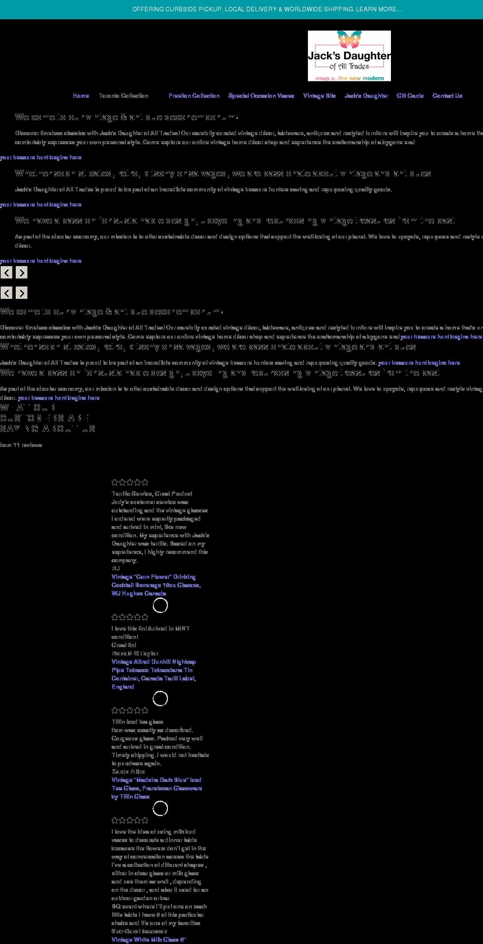 jacksdaughterofalltrades.com shopify website screenshot