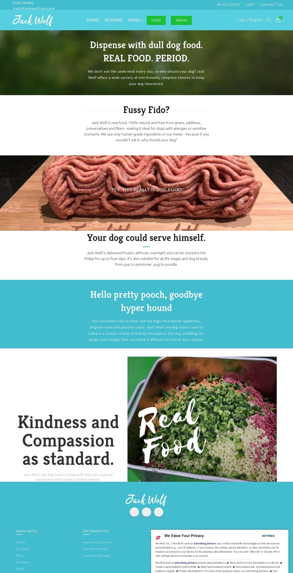 jackwolf.co shopify website screenshot