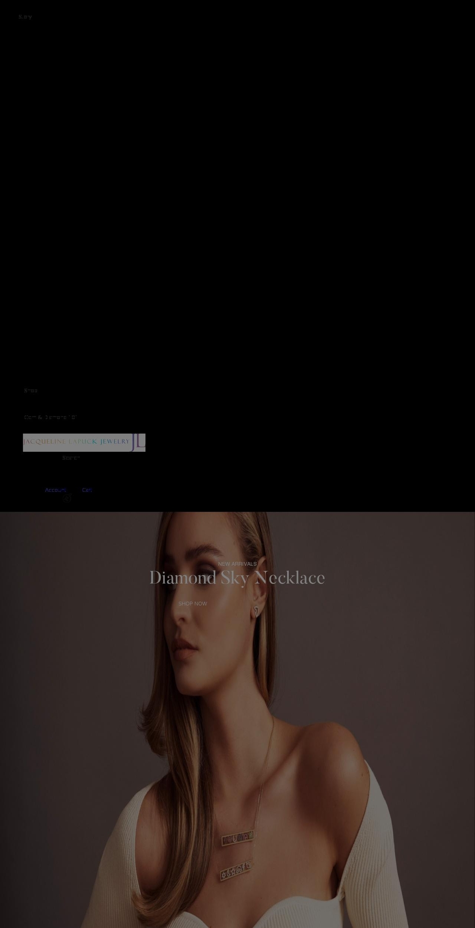 jacquelinelapuck.com shopify website screenshot