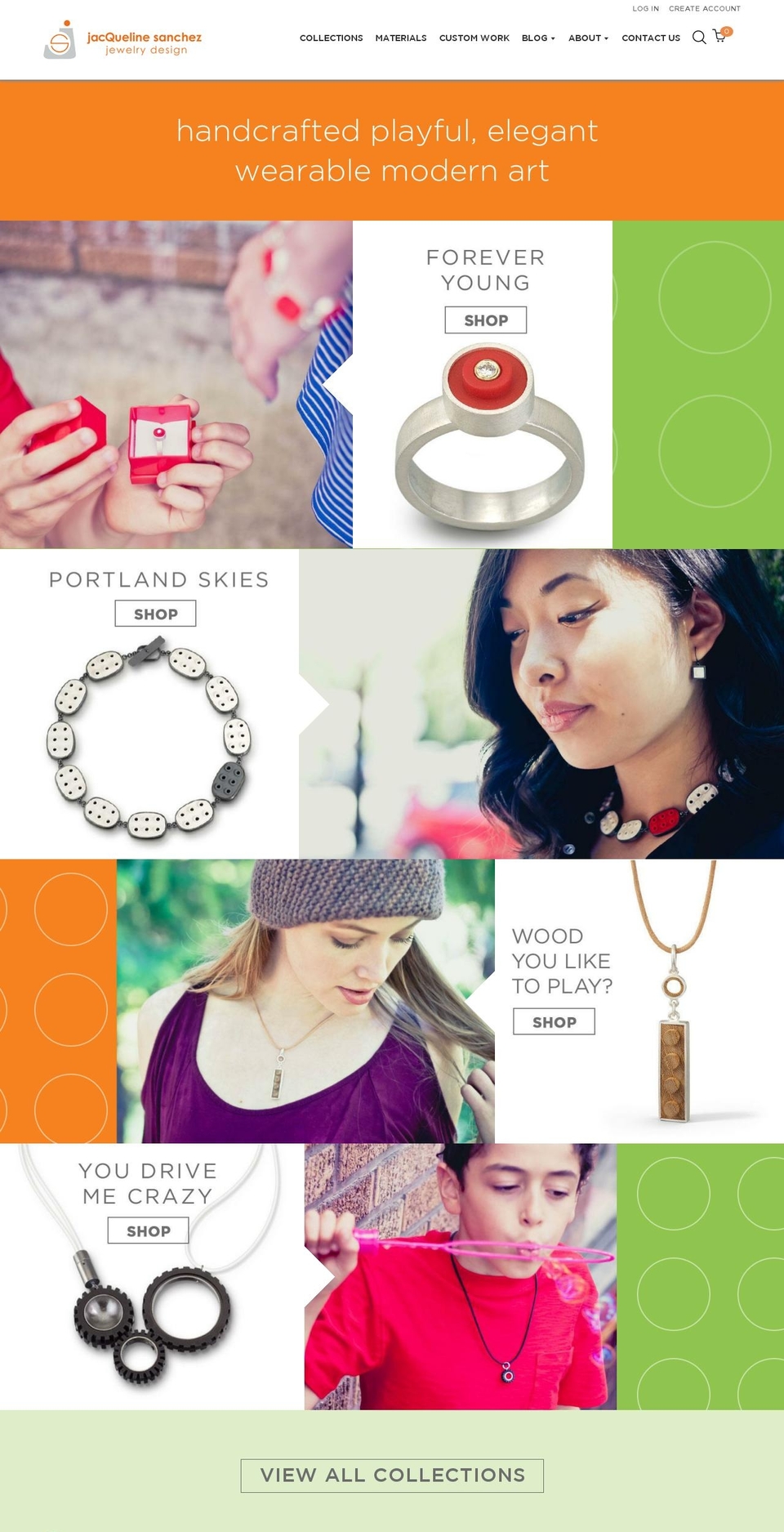 jacquelinesanchez.com — Shopify storefront screenshot