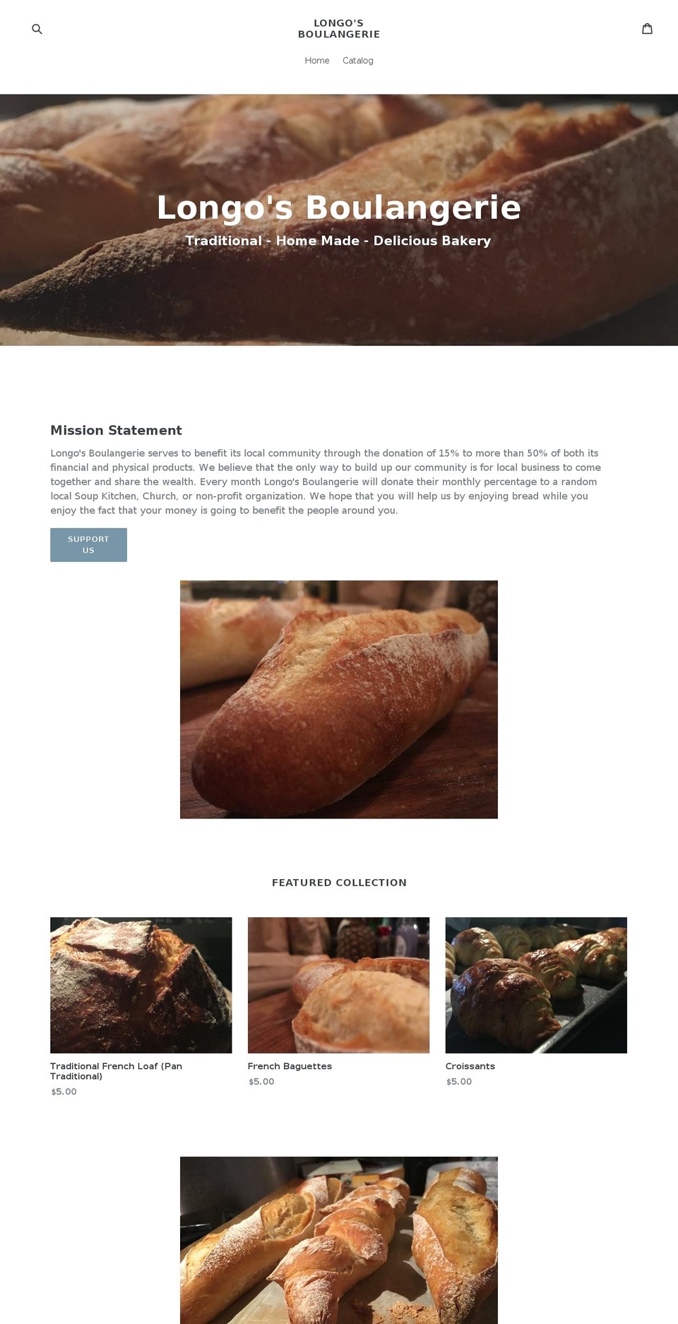 jacquesbakery.com shopify website screenshot