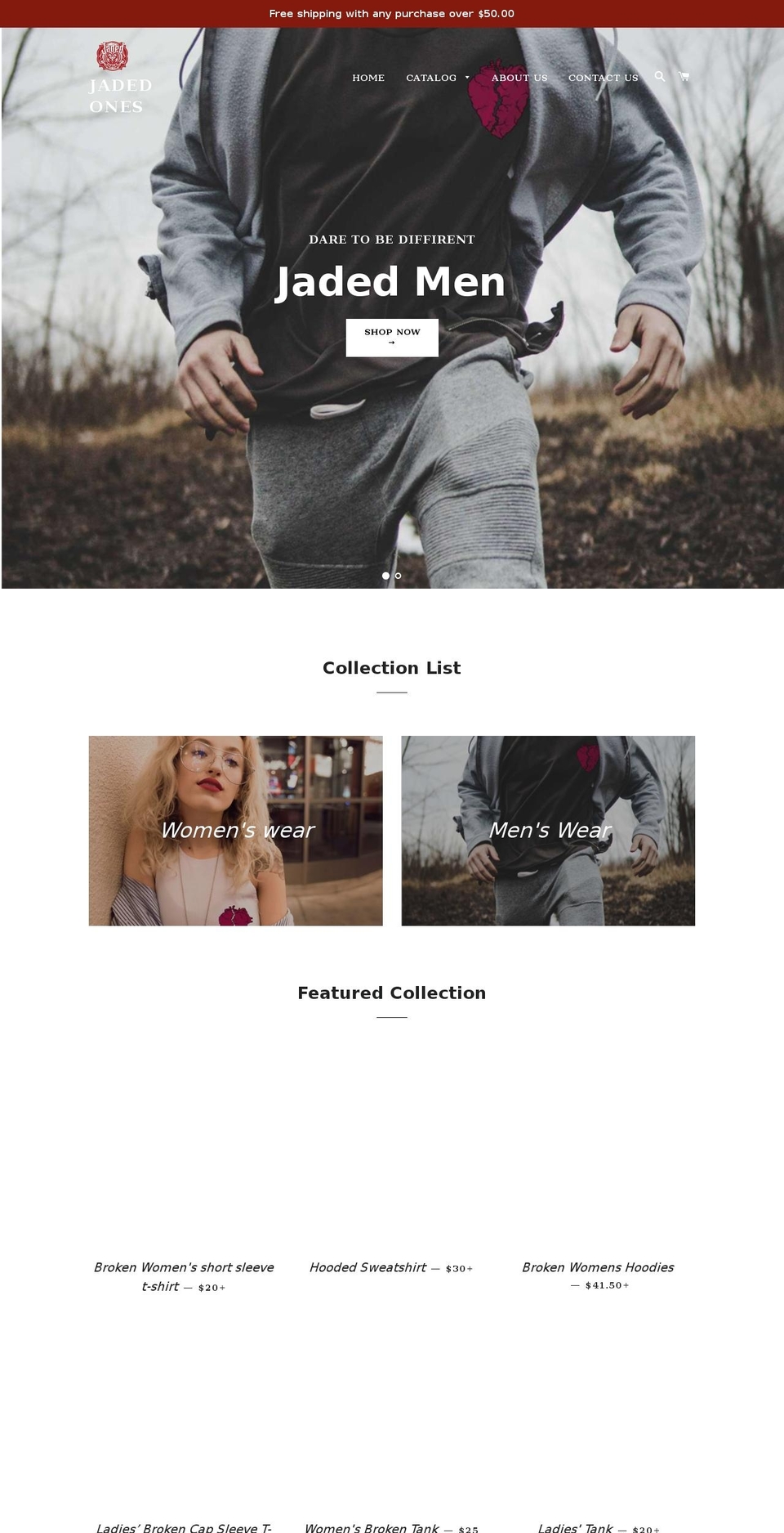 jadedones.com — Shopify storefront screenshot