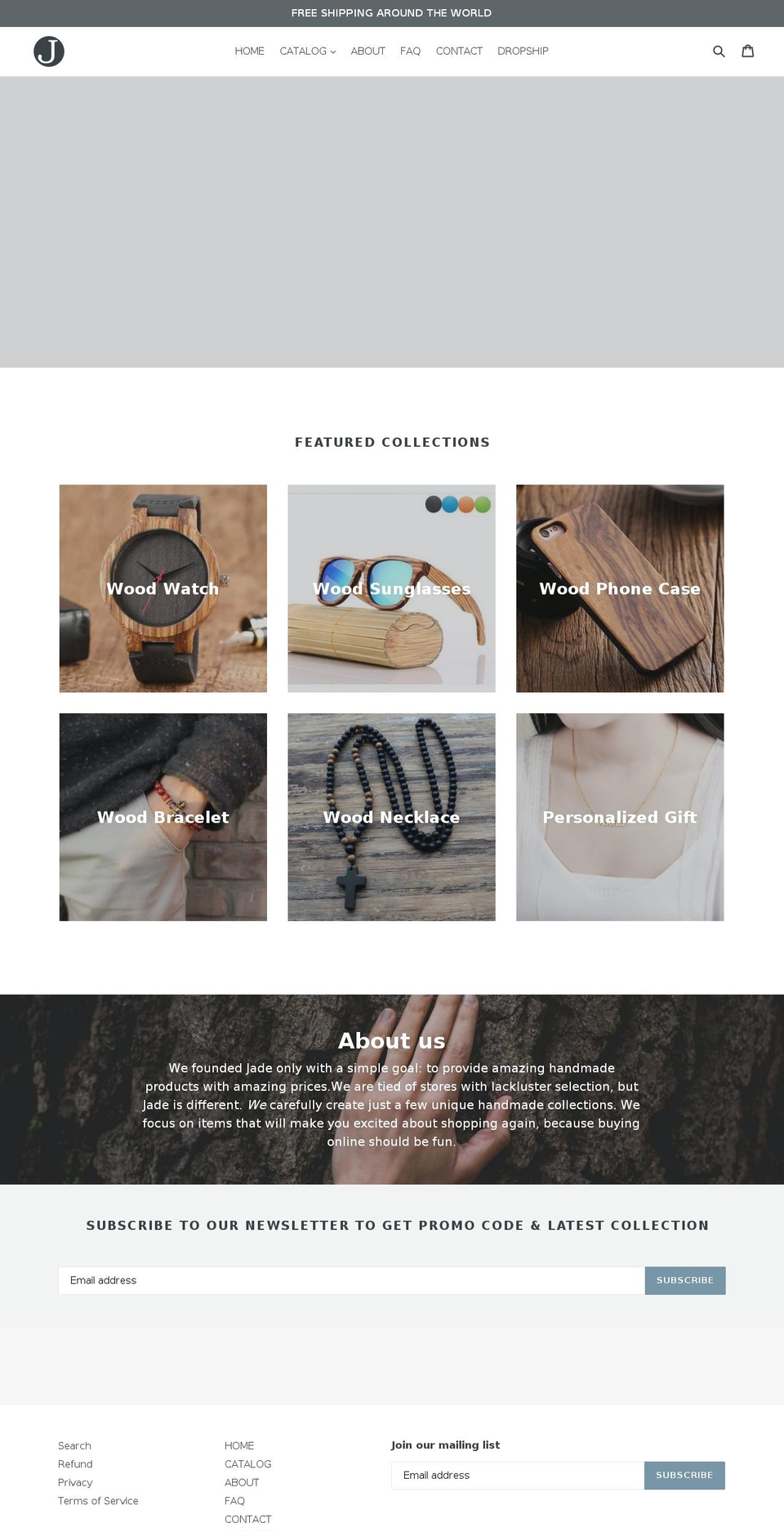 jadefashionstyles.com — Shopify storefront screenshot