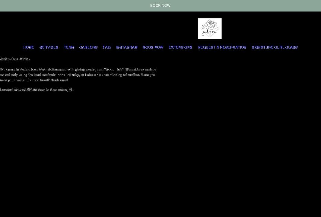 jadesrose.org shopify website screenshot