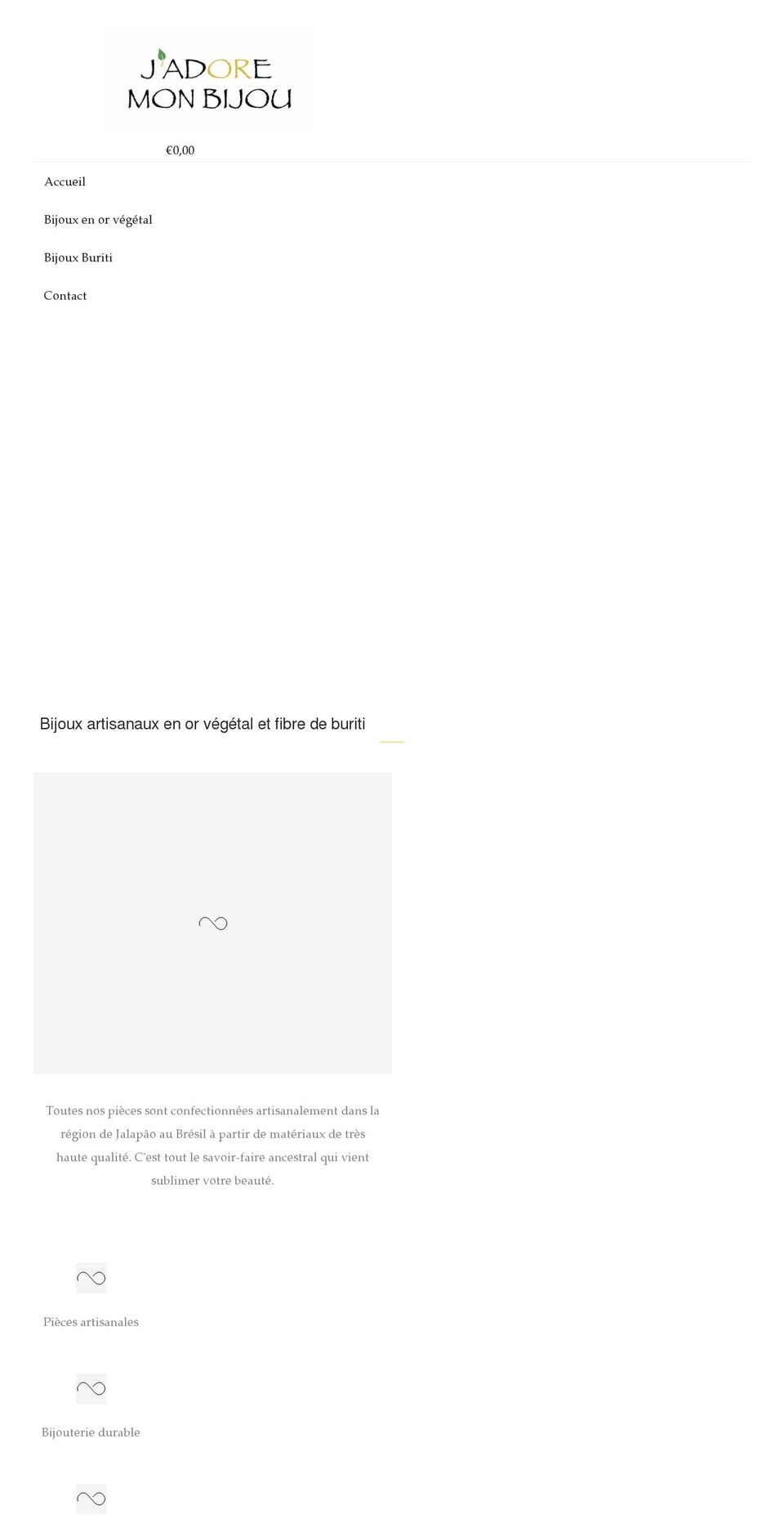 jadoremonbijou.com shopify website screenshot