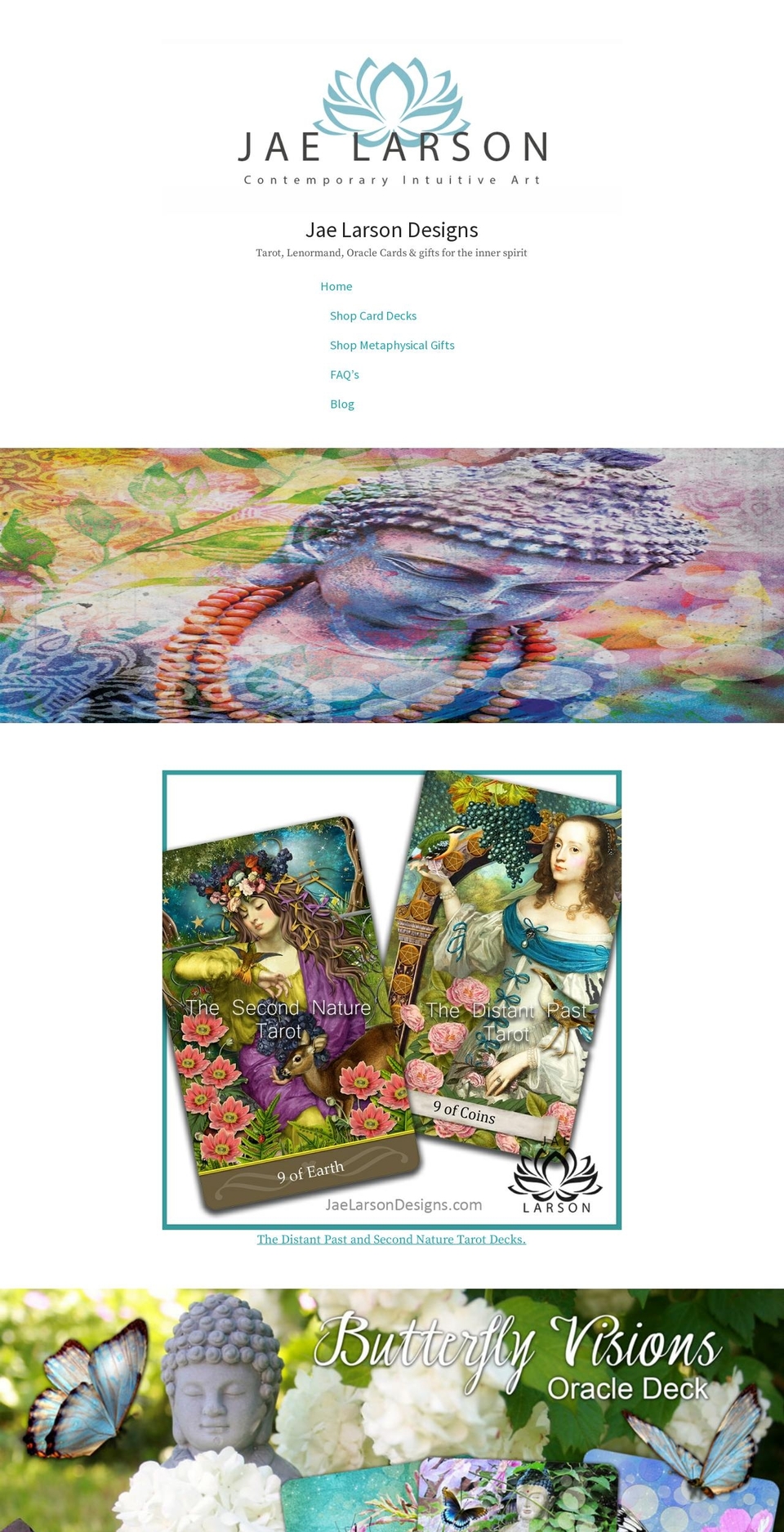 jaelarsondesigns.com — Shopify storefront screenshot