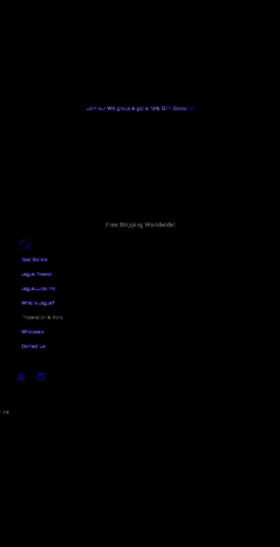 jaguabox.com shopify website screenshot