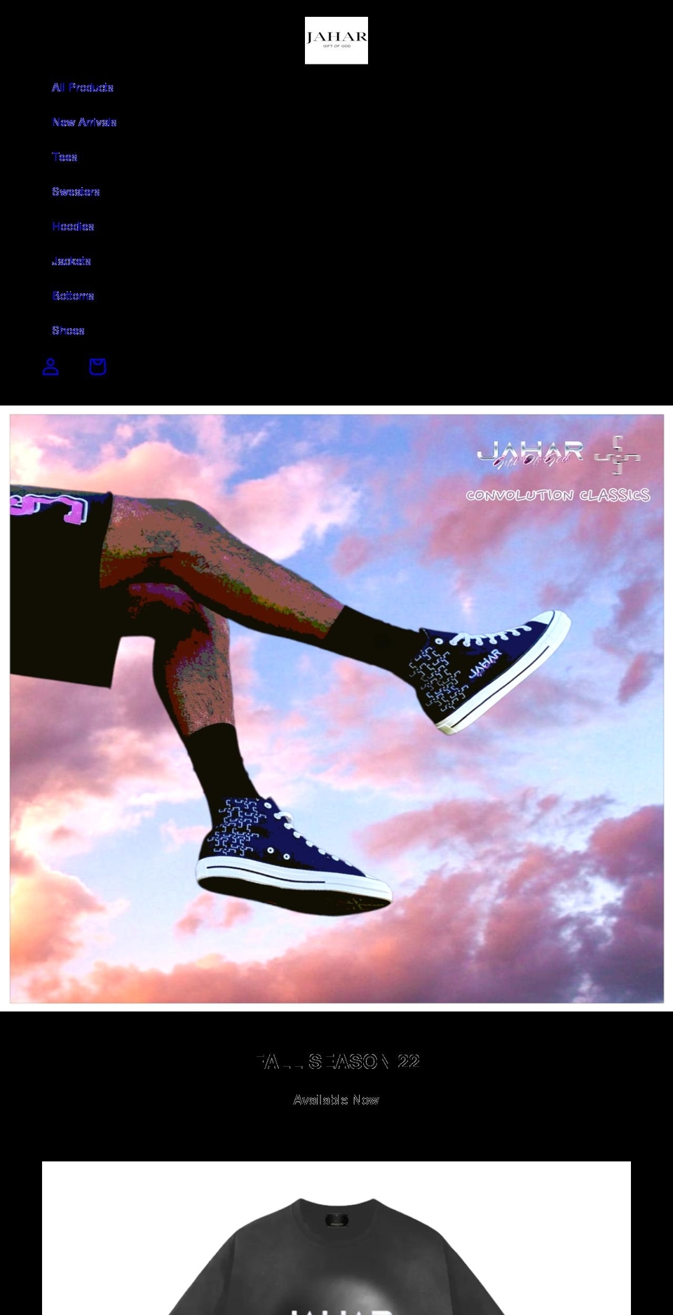 jahargog.com shopify website screenshot