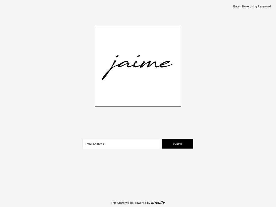 jaimeco.com — Shopify storefront screenshot