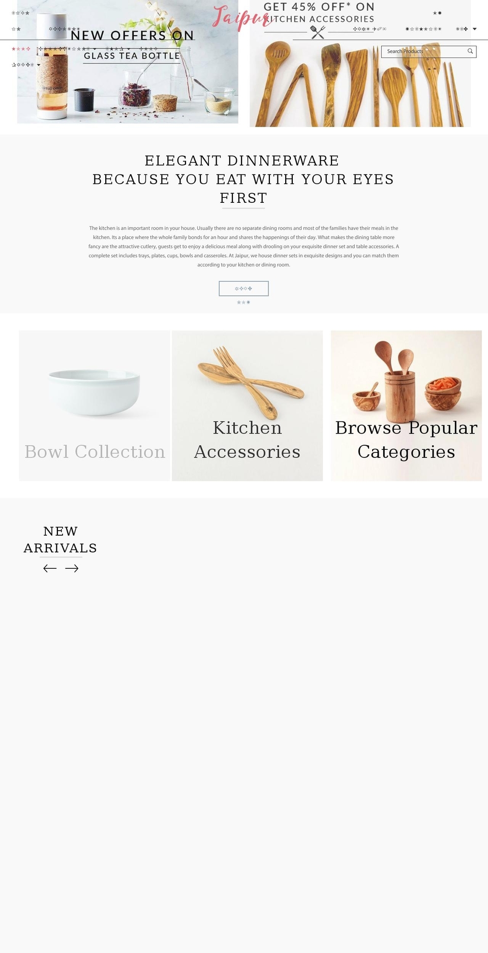 jaipur-theme.myshopify.com shopify website screenshot