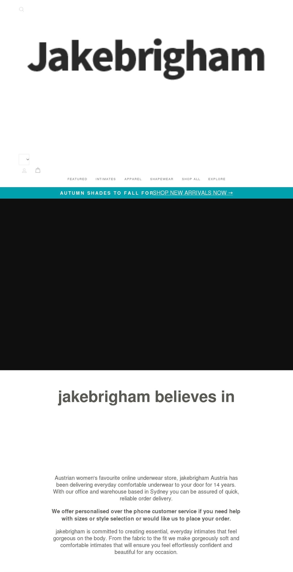 jakebrigham.com shopify website screenshot