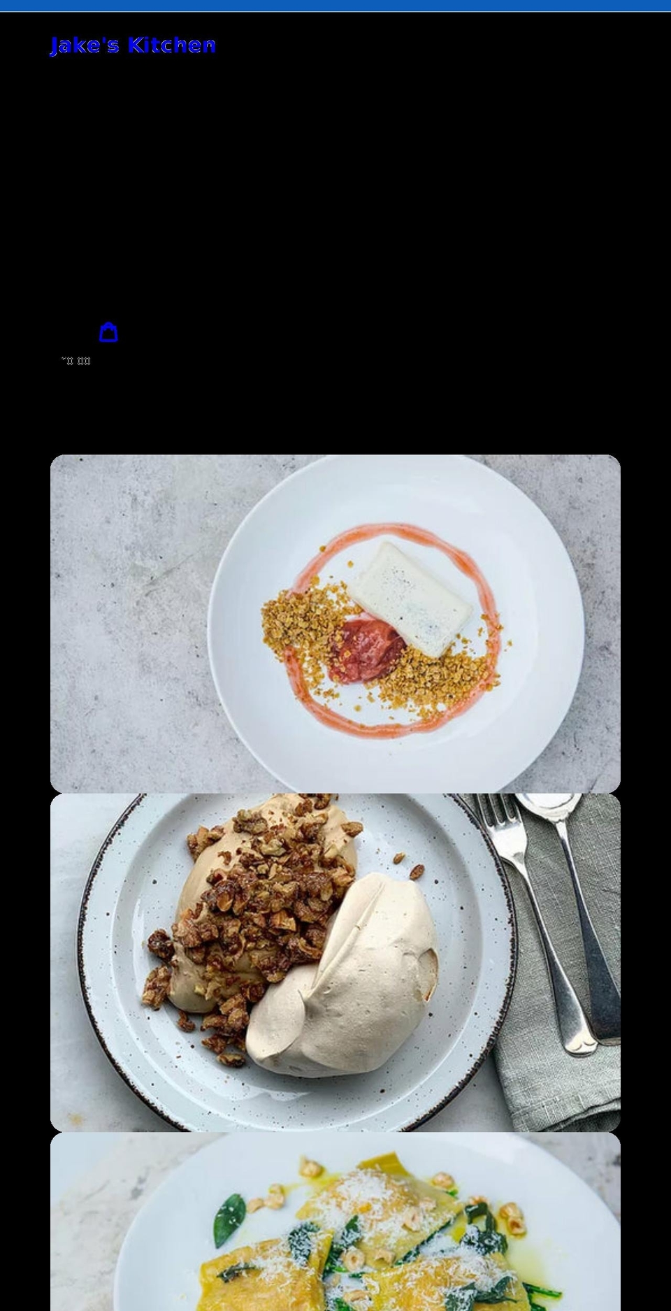 jakeskitchen.co.uk shopify website screenshot